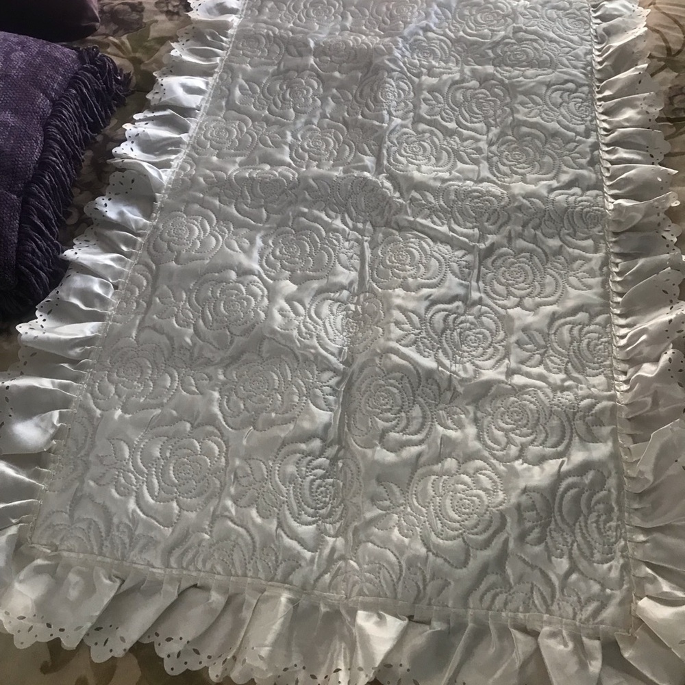 2 Satin Type King Size Shams (ONLY used for display a few times)